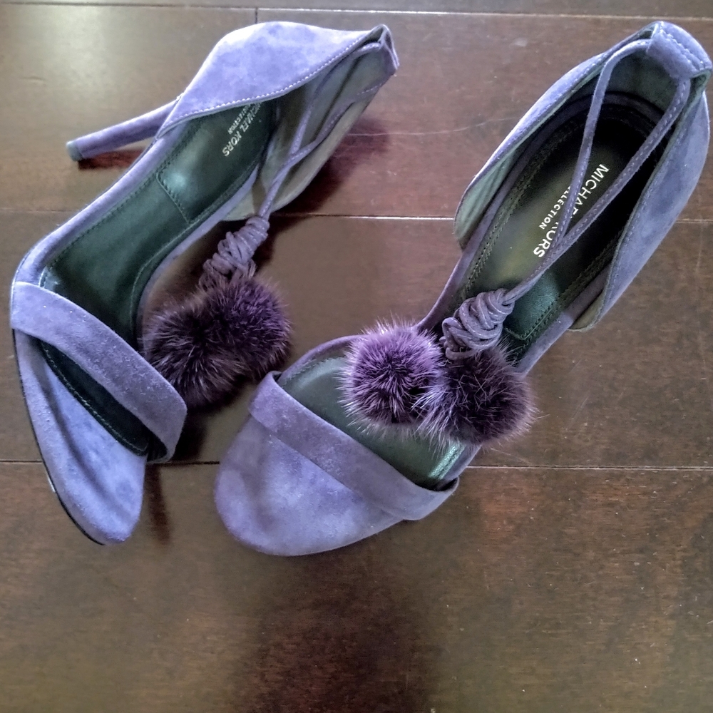 Michael Kors Collection Rosemary Suede Pumps